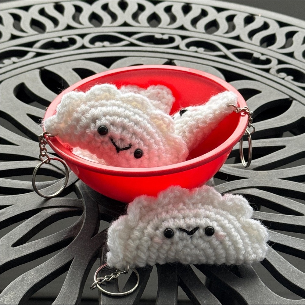 Handmade Dumpling Amigurumi Keychains Crochet
Bao Keychains Cute Amigurumi